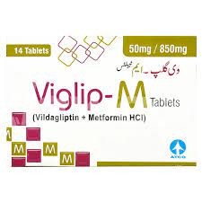 Viglip M 50mg/850mg Tab