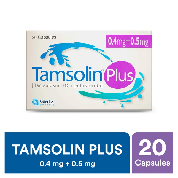 Tamsolin plus Cap 20's