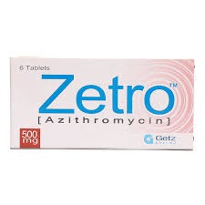 Zetro 500mg Tab