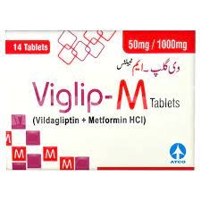 Viglip M 50mg/1000mg Tab