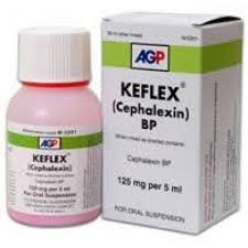 Keflex 125mg 60ml Susp