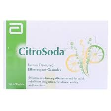 Citro Soda Sachet 20'S Lemon