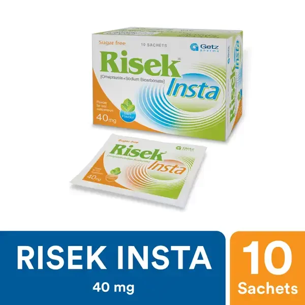 risek insta 40mg sachet