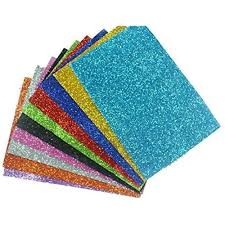 Glitter Fomic Sheet Pack of 6