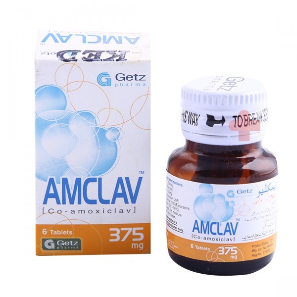 Amclav 375mg Tab