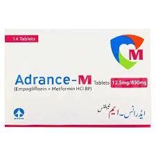 Adrance M 12.5/500 mg Tab