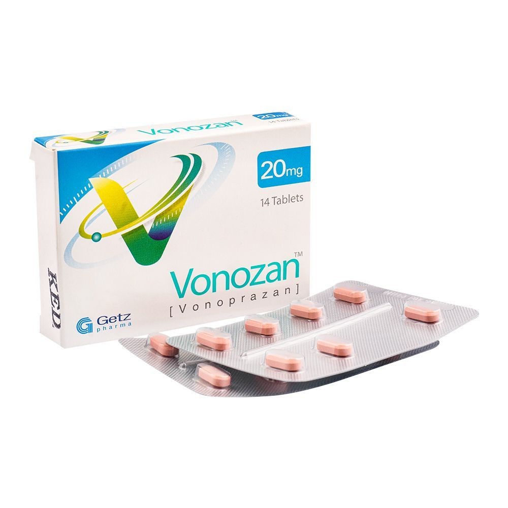 Vonozan 20mg Tab 14's