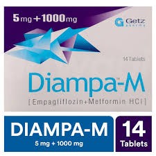 Diampa-M 5+1000mg