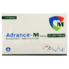 Adrance M 12.5/1000 mg Tab