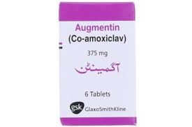 Augmentin 375mg Tab 6's