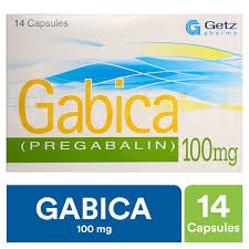 Gabica 100mg Cap