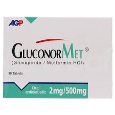 Gluconormet 2/500mg Tab