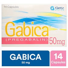 Gabica 50mg Cap