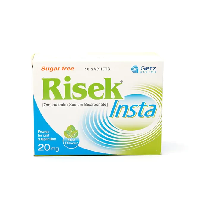 Risek Insta 20mg Sachet