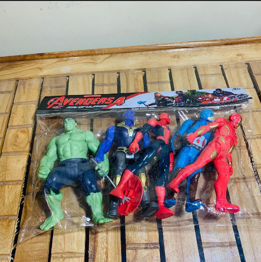 Lightning Avenger Pack of 5 Polybag