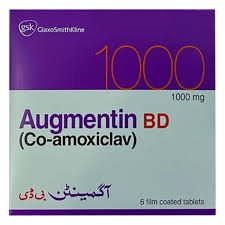 Augmentin 1g Tab 6's